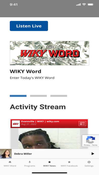 104.1 WIKY Screenshot