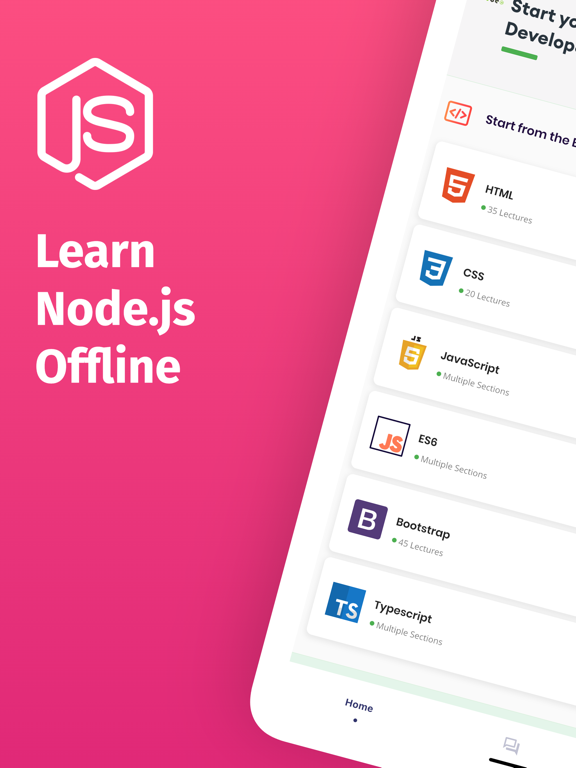 Screenshot #4 pour Learn Node.js Development PRO