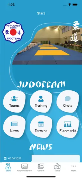 Game screenshot Judoteam Olympia Berlin apk