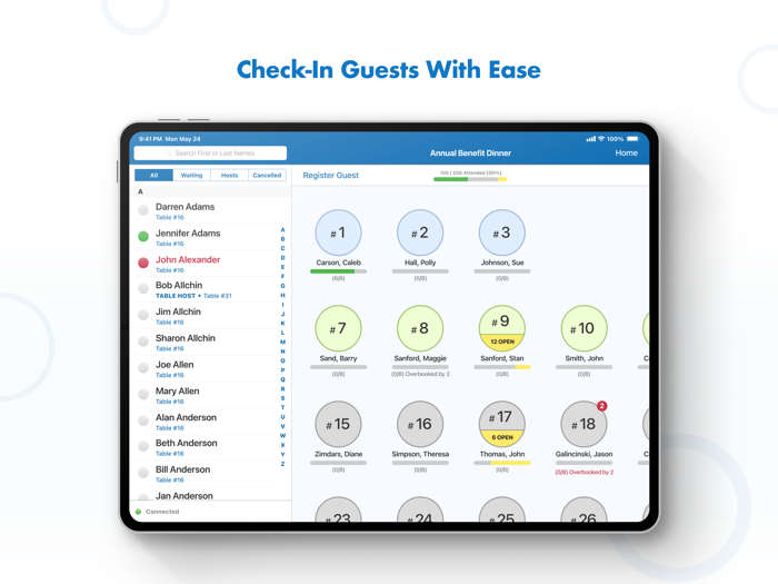 Attendance Live Check-in