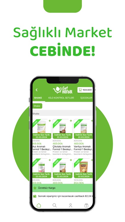 GetHerbal Online Ürün Sipariş