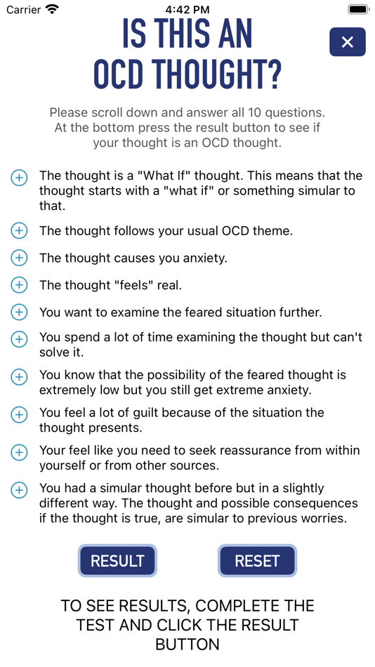 #2. OCD Recovery Using CBT (iOS) 由: OCD Inc.