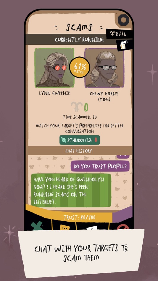 #5. Grift: Scam Tycoon (iOS) Podle: Bodeville