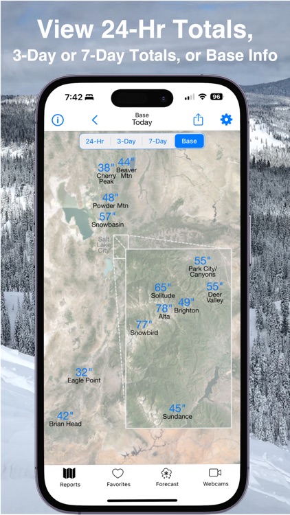 Utah Snow Map & Webcams screenshot-8