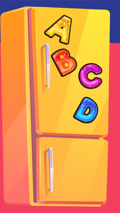 English Letters Fridge Screenshot