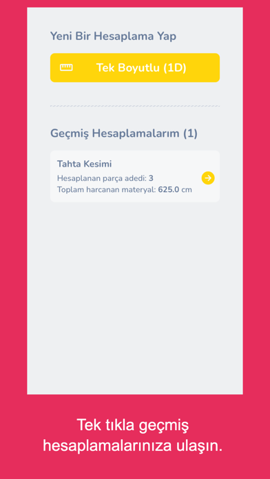 Kesim Hesaplayıcı Screenshot