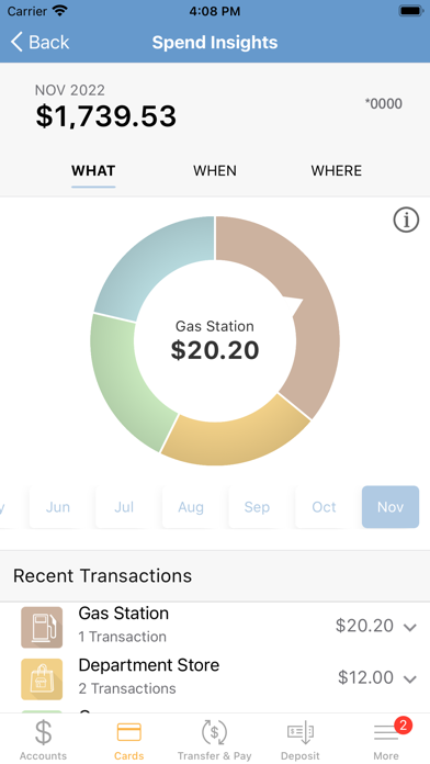 Greenfield Savings Bank Screenshot