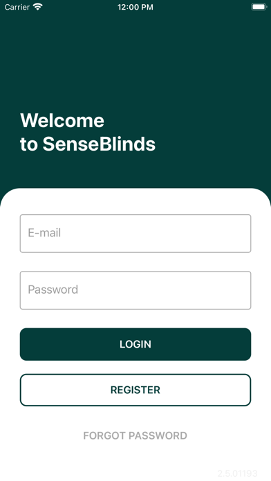 SenseBlinds Screenshot