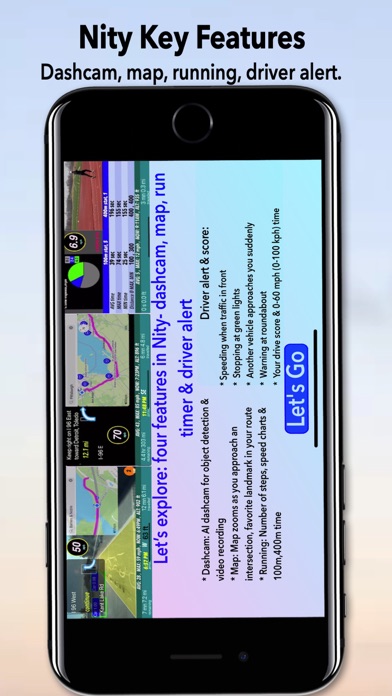 Screenshot #2 pour Nity: DashCam & AI Map