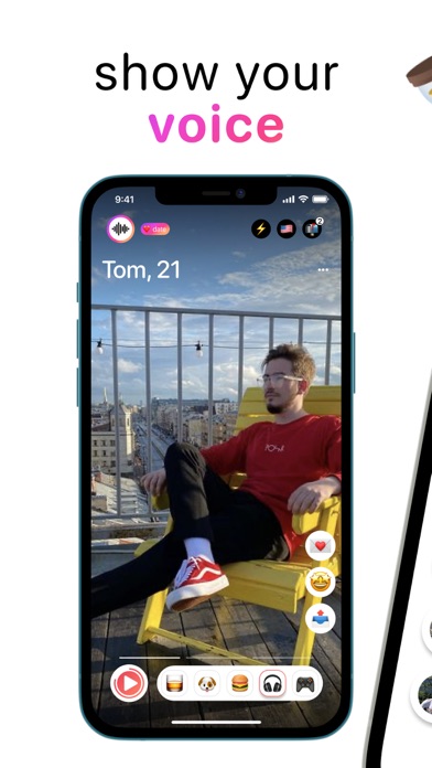 TalkNow: audio dating Screenshot