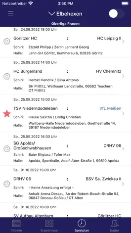 Game screenshot VfL Meißen Handball apk