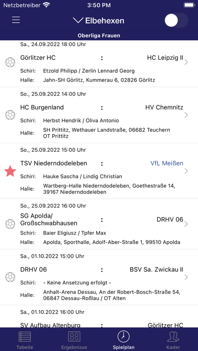 VfL Meißen Handball Screenshot 2 - AppWisp.com VfL Meißen Handball Screenshot 2 - AppWisp.com