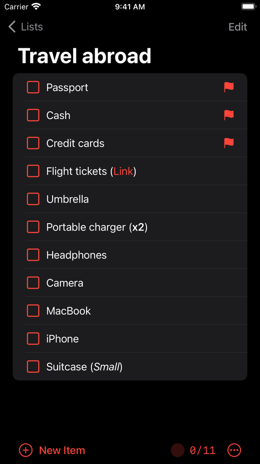 #4. Simple Checklist: Rerere (macOS) By: BLUE COMET LABS LLC