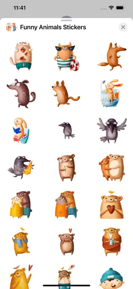 Game screenshot Funny Cute Animals - Emojis mod apk