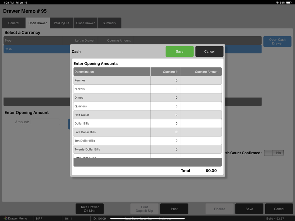 #2. Drawer Memo 4 (iOS) Von: Teamwork Commerce