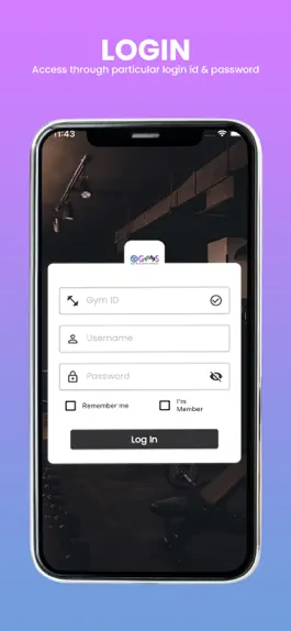 Game screenshot GGMS - Gym Management App apk