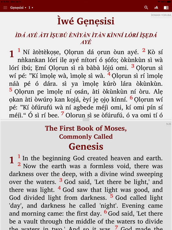 Screenshot #5 pour Yoruba & English Bible