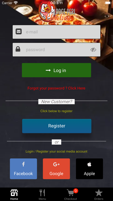 Lodge Peri Chicken Screenshot