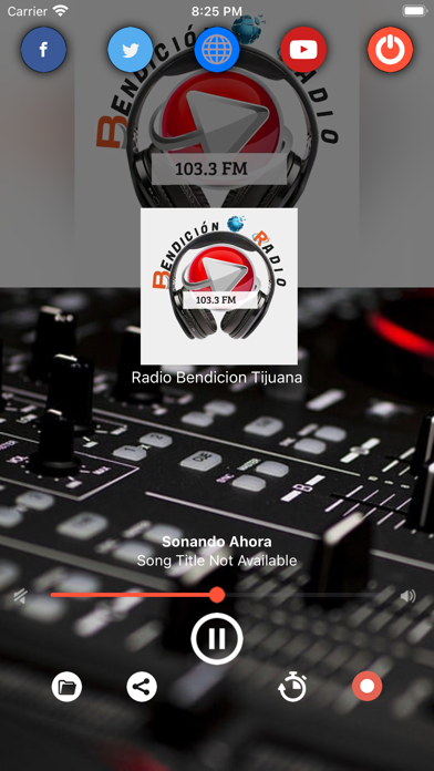 Radio Bendicion Tijuana Screenshot