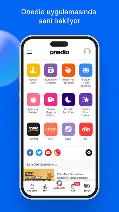 Onedio – ??erik, Haber, Test Screenshot