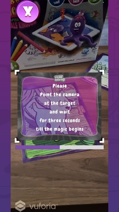 AR Live Coloring Screenshot