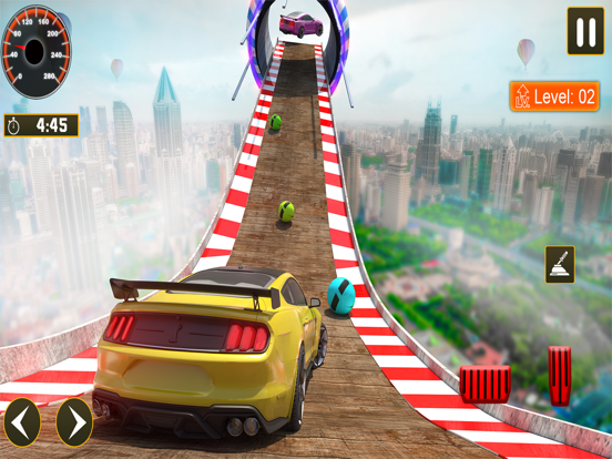 メガスタントカーパーキング3Dゲームのおすすめ画像3