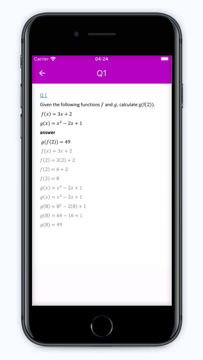O-Level Math Solutions