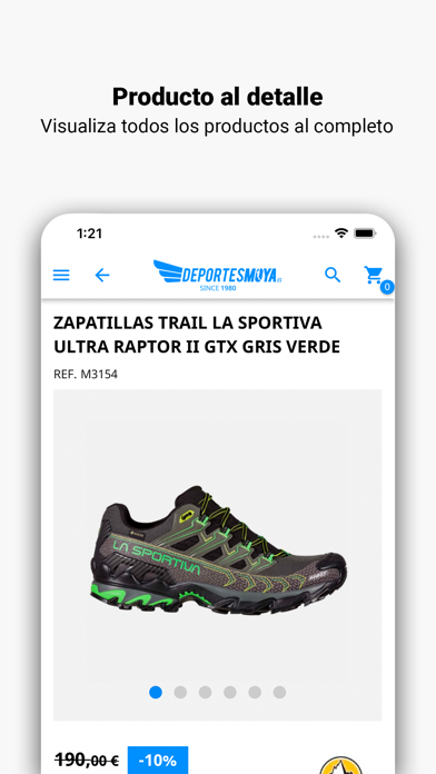 Deportes Moya Screenshot