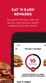 steak 'n shake rewards club iphone screenshot 3