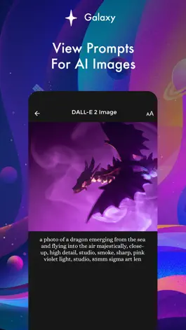 Game screenshot Galaxy - Generate AI Images apk