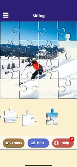 Game screenshot Ski Love Puzzle apk
