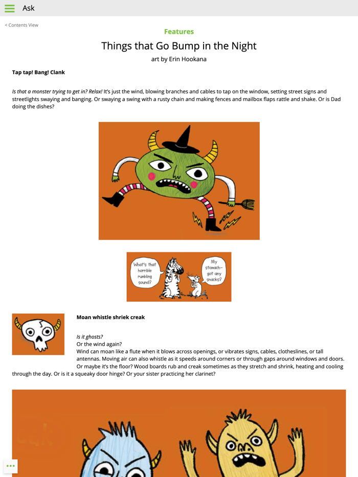 Ask Magazine Science and arts