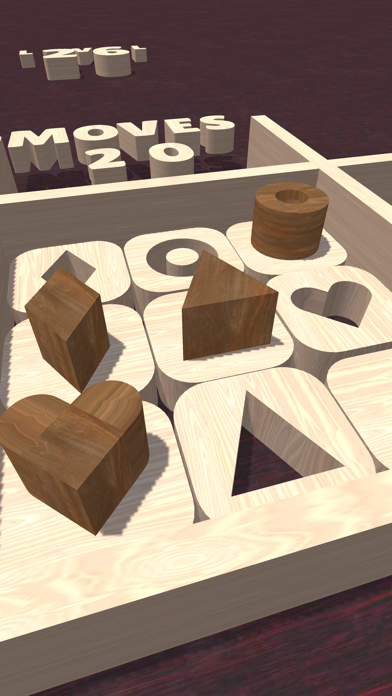Shape Sort 3d - Sliding Puzzle Screenshot