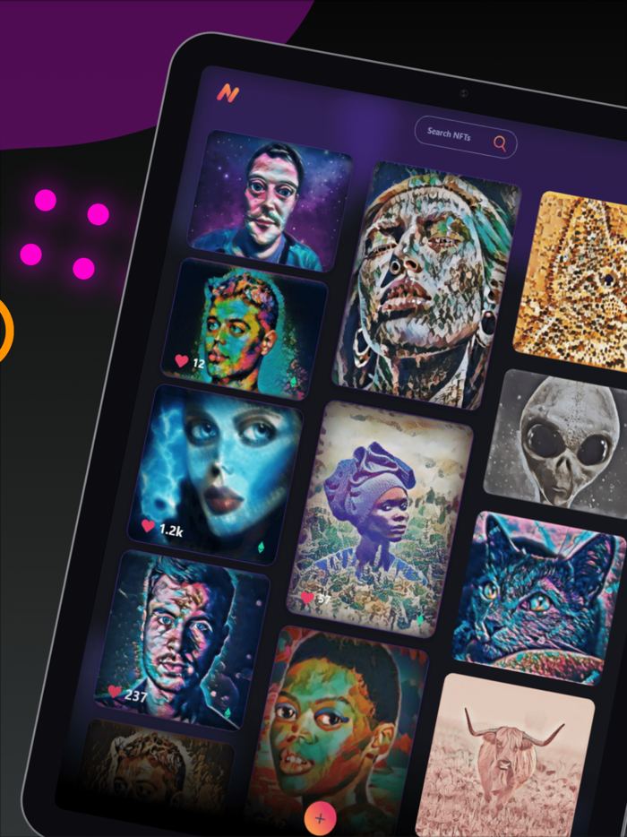 Nftoss - Create and sell NFT art