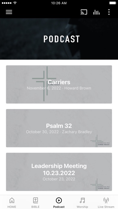Screenshot 2 of Brookhaven Presbyterian Church App