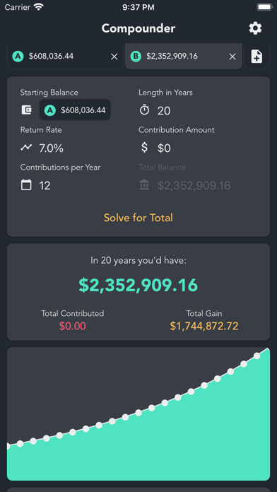 Compound Interest - Compounder Screenshot