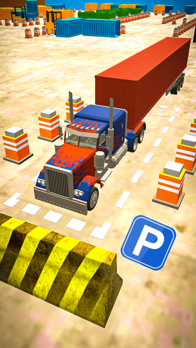 Truck Driving 3D: Parking Game Screenshot