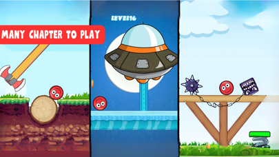 Plants Ball 4 - Red Ball Game Screenshot