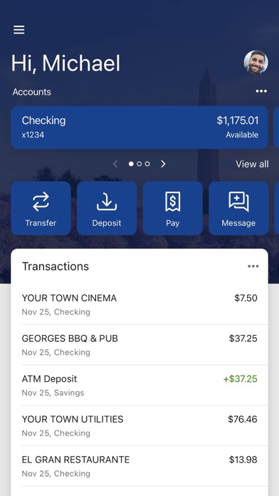 FedFinancial FCU Screenshot