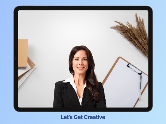 HD Cloud Meetings Backgrounds iPad screenshot 4 - Social Networking app