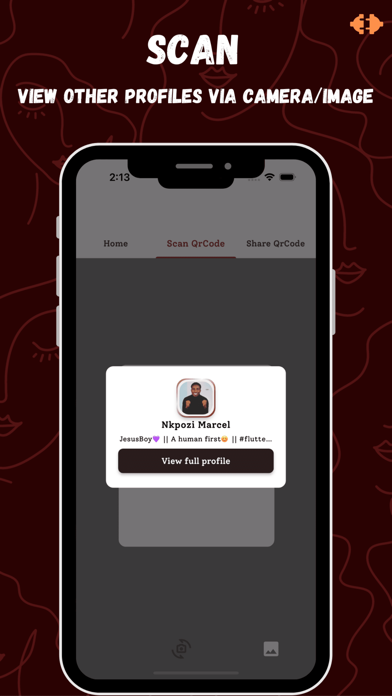 Connect me: Digital identity Screenshot