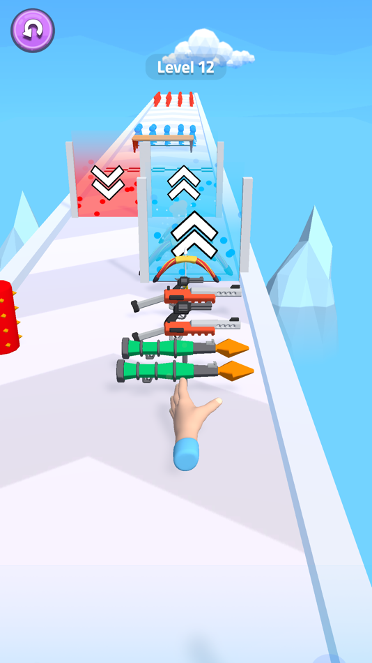 #1. Weapon Stack! (iOS) 由: Murat Isci
