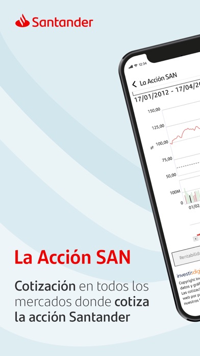 Screenshot #1 pour Santander Accionista Inversor