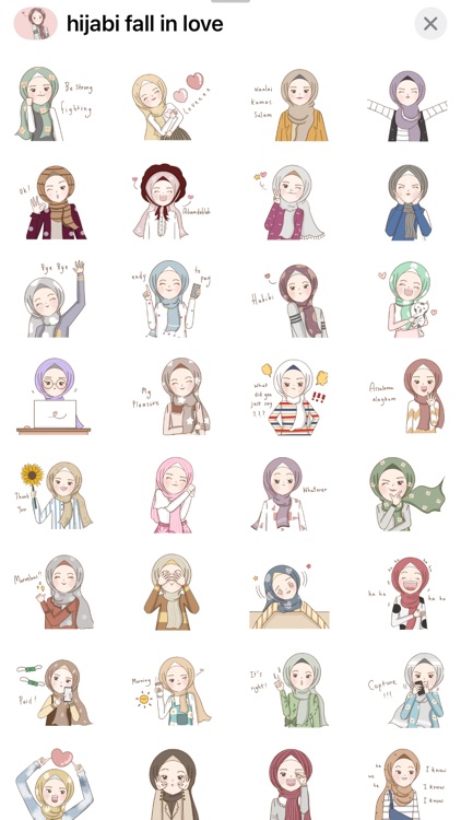 hijabi fall in love