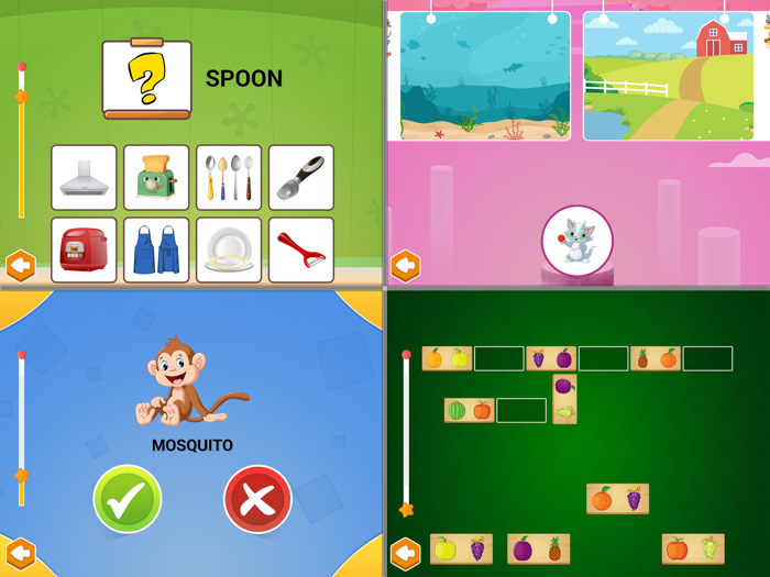 Puzzle games for kids learning