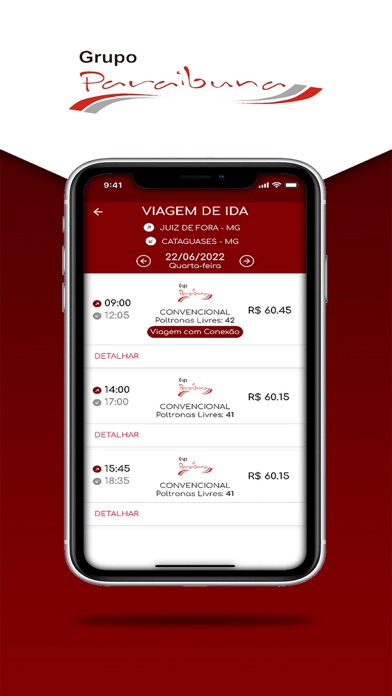 Paraibuna Transportes Ltda Screenshot