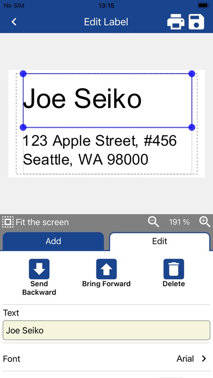 SII Smart Label Creator screenshot-5