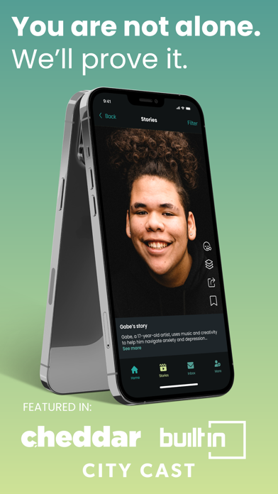 The STIGMA App Screenshot