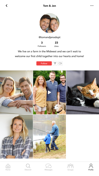 BeFamily - Adoption Matches Screenshot