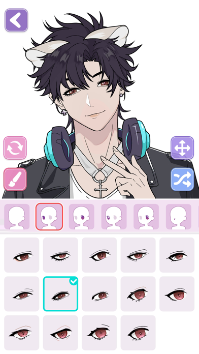Vlinder avatar maker: Anime Screenshot